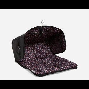 Vera Bradley Convertible Garment Bag Black NWT